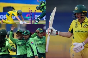 சீட்டுக்கட்டாக சரிந்த விக்கெட்டுகள்: தனியாளாக பாகிஸ்தானை பந்தாடி சதமடித்த வீராங்கனை