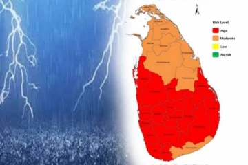 இலங்கையில் 10 மாவட்டங்களுக்கு விடுக்கப்பட்டுள்ள சிவப்பு எச்சரிக்கை