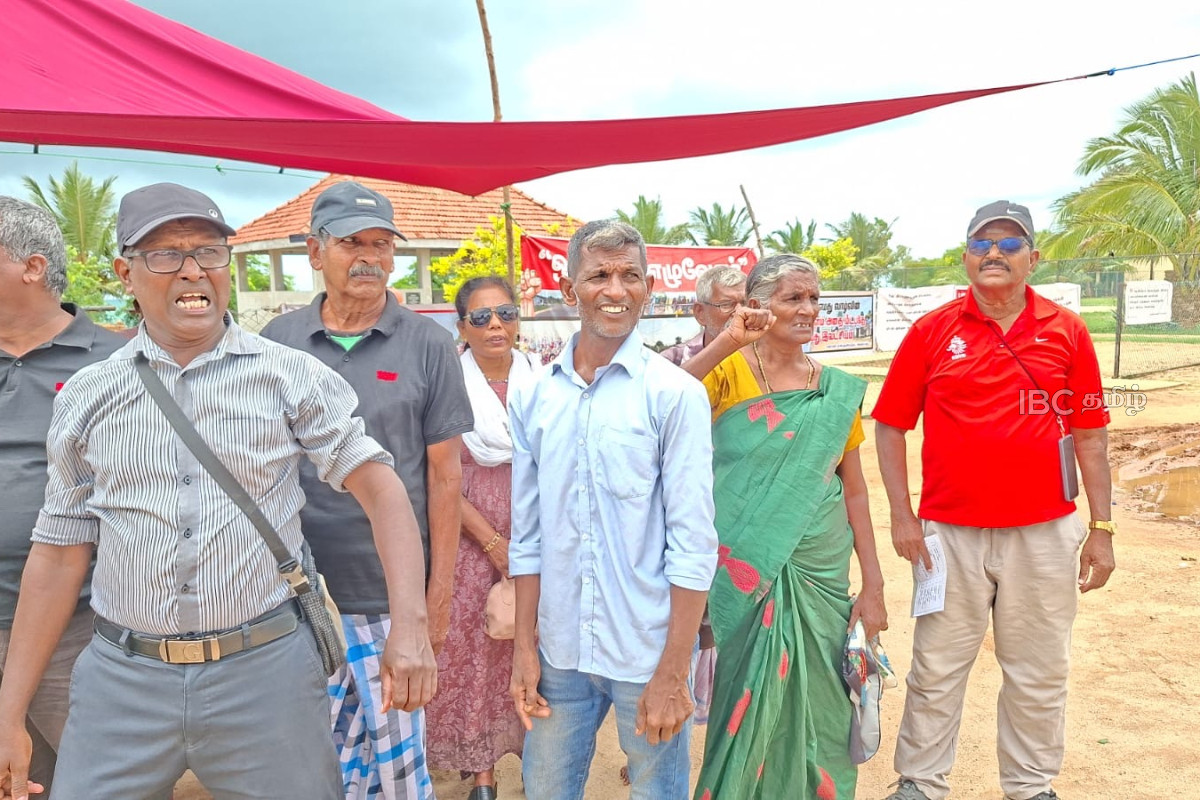 18ஆவது வாரமாக தொடரும் பலாலி மக்களின் நில மீட்பு போராட்டம் | Protest In Palaly Demanding The Release Of Land