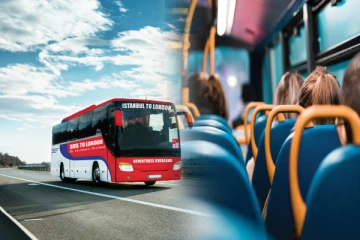 உலகின் நீண்ட பேருந்து பயணம் - 22 நாடுகளுக்கு 56 நாட்களில்!