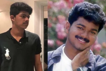 நடிகர் விஜய் மகன் சஞ்சய்யா இது? கோட் சூட்டில் அச்சு அசல் அப்பாவைப் போன்று இருக்காங்களே..