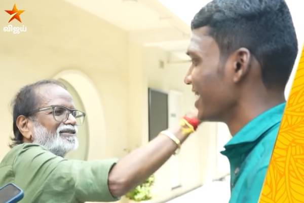 ஏ அப்போ, மயக்கம் போட்டா என்னை தூக்கிவிட்டுடுங்க... சூப்பர் சிங்கர் பிரபலத்திற்கு என்ன ஆச்சு | Saran Raja Gets Blessing From Ilaiyaraja ஏ அப்போ, மயக்கம் போட்டா என்னை தூக்கிவிட்டுடுங்க... சூப்பர் சிங்கர் பிரபலத்திற்கு என்ன ஆச்சு | Saran Raja Gets Blessing From Ilaiyaraja