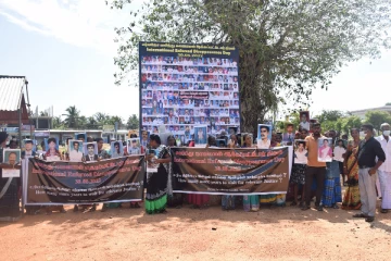 இலங்கையில் நடைபெற்ற மனித குலத்திற்கு எதிரான போர் குற்றங்கள்!  சர்வதேச விசாரணை வேண்டும் என கோரிக்கை(Photos)