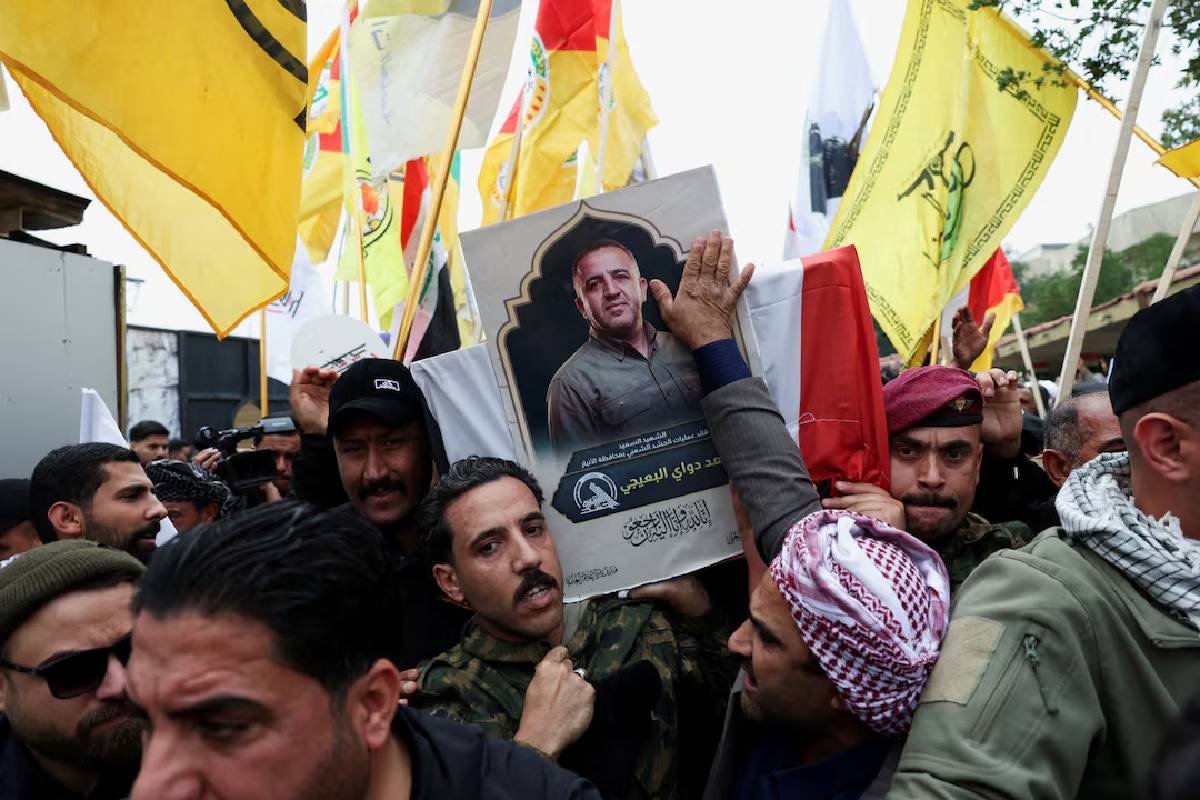 ஈராக்கில் ஈரான் ஆதரவுப் படைகள் மீதான வான்வழித் தாக்குதல்! முக்கிய தளபதி பலி | Iran War Us Israel Trump Iraq Attackesd