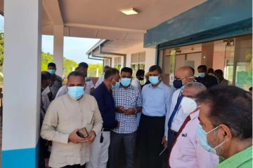 கிண்ணியாவில் கோவிட் தனிமைப்படுத்தல் சிகிச்சை நிலையம் திறந்து வைப்பு