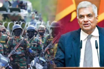 பொதுமக்களின் பாதுகாப்பிற்காக நாடு முழுவதும் ஆயுதப்படைகளை வரவழைக்குமாறு ரணில் உத்தரவு