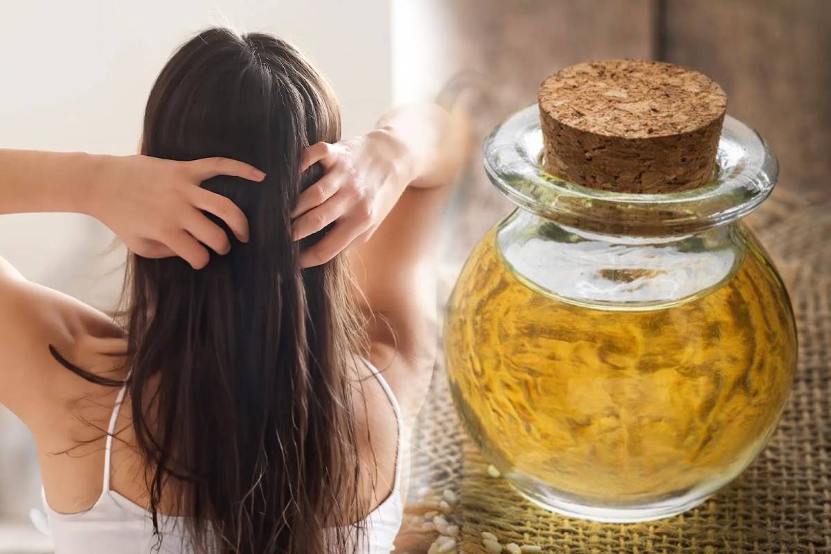 முடி உதிர்வை நிரந்தரமாக நிறுத்த உதவும் நல்லெண்ணெய்.., எப்படி பயன்படுத்துவது? | How To Use Sesame Oil To Stop Hair Fall முடி உதிர்வை நிரந்தரமாக நிறுத்த உதவும் நல்லெண்ணெய்.., எப்படி பயன்படுத்துவது? | How To Use Sesame Oil To Stop Hair Fall