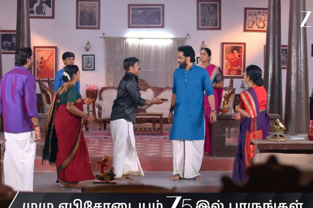 கடத்தப்பட்ட தனம்.. கையெழுத்து போட்ட கதிர், ரகுராம் செய்யப்போவது என்ன? - சந்தியா ராகம் இன்றைய எபிசோட் அப்டேட் | Sandhya Raagam Serial Today Episode கடத்தப்பட்ட தனம்.. கையெழுத்து போட்ட கதிர், ரகுராம் செய்யப்போவது என்ன? - சந்தியா ராகம் இன்றைய எபிசோட் அப்டேட் | Sandhya Raagam Serial Today Episode