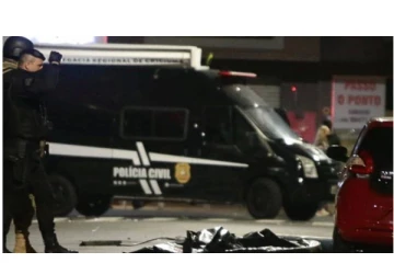 பிரேசில் வங்கியில் கொள்ளையடிக்க முயற்சி செய்த 25 பேரை சுட்டுக் கொன்ற போலீஸ் - மக்கள் பதற்றம்