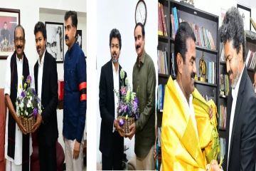 முதலமைச்சர் விஜய் பல்வேறு அரசியல் தலைவர்களுடன் சந்திப்பு