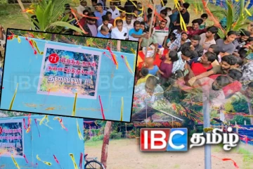 வல்வெட்டித்துறையில் விடுதலைப் புலிகளின் தலைவரின் பிறந்தநாள் கொண்டாட்டம்