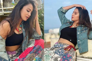 VJ அஞ்சனாவா இது.. சொக்க வைக்கும் அழகில் லேட்டஸ்ட் ஸ்டில்கள்