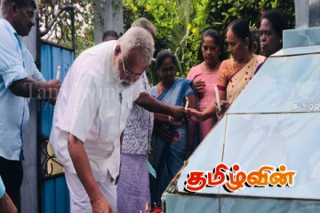 மண்டைதீவு கடலில் உயிரிழந்த 32 குருநகர் கடற்றொழிலாளர்களுக்கு டக்ளஸ் தேவானந்தா அஞ்சலி