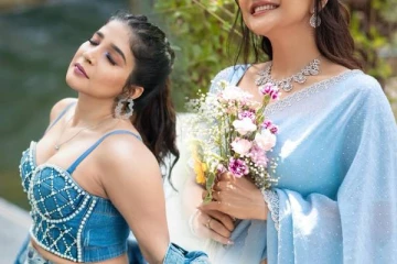 சேலையில் செம கியூட்டா இருக்காங்களே! சாக்ஷி அகர்வாலின் வைரல் புகைப்படங்கள்