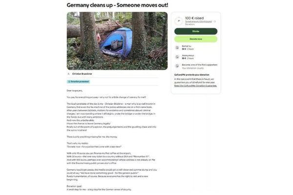 பிரித்தானியக் குழந்தை மாயமான வழக்கு: குற்றவாளிக்கு ஜேர்மன் நீதிமன்றம் அளித்துள்ள அனுமதி | Uk Child Missing Suspect Can Flee From Germany