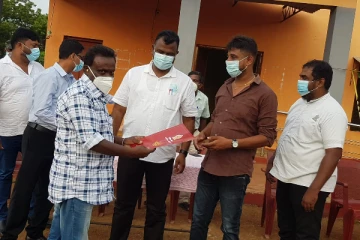 வவுனியா - காத்தார் சின்னக்குளம் மக்களுக்கு காணி உறுதிப்பத்திரங்கள் வழங்கி வைப்பு (PHOTOS)