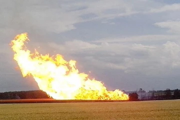 ஐரோப்பிய நாடுகளுக்கு எரிவாயு சப்ளை செய்யும் குழாயில் வெடிவிபத்து!
