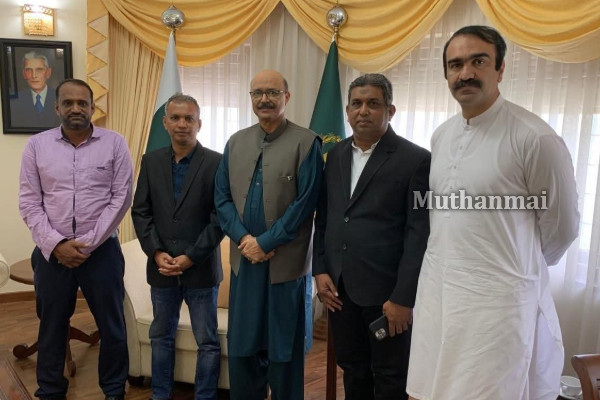 கிண்ணியாவில் வறுமை கோட்டின் கீழ் வாழும் மக்களுக்கு மகிழ்ச்சி தகவல் | Pakistani Envoy Meets Serendip Foundation Head