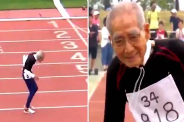 102 வயதில் அரங்கை ஆரவாரப்படுத்திய தாத்தா! இறுதியில் என்ன செய்தார் தெரியுமா?