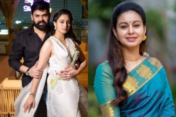 15 வருஷ காதல்..வருங்கால கணவருடன் ரொமான்ஸ்!! நடிகை அபிநயா வெளியிட்ட புகைப்படங்கள்..