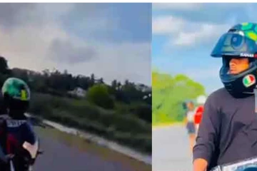යතුරුපැදි රේස් ගිය 19 හැවිරිදි තරුණයා බිහිසුණු අනතුරෙන් අවාසනාවන්ත ලෙස මියයයි - සංවේදී දර්ශන සහිතයි..(VIDEO)