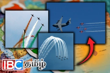 இந்தியாவின் பிரம்மாண்ட 72 போர் விமான சாகச நிகழ்ச்சி