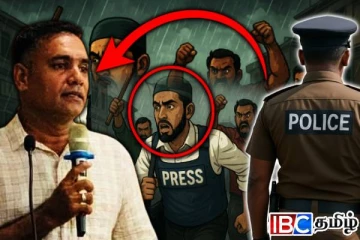 ஊடகவியலாளரை மிரட்டி சரமாரியாக தாக்கி உயிர் அச்சுறுத்தல்: அரசியல் கும்பலின் வெறிச்செயல்