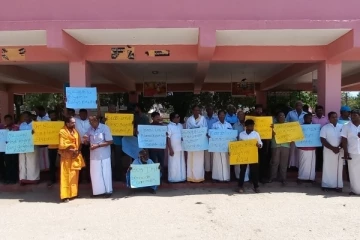 யாழில் பாரிய போராட்டம் முன்னெடுப்பு! (Photos)
