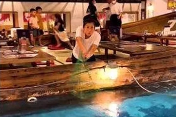 வாங்க மீன் பிடித்து சமைத்து சாப்பிடலாம்! வைரலாகும் ஜப்பானில் வினோத ஹோட்டல்