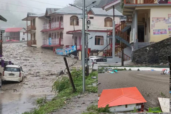 uttarkashi village in flood 4 killed