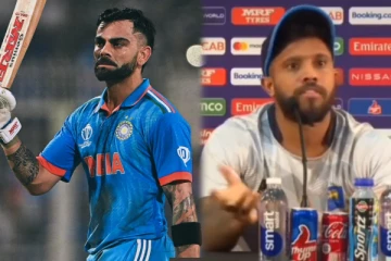 விராட் கோலியை நான் எதுக்கு வாழ்த்தணும்..? சிரித்தபடியே கொந்தளித்த இலங்கை கேப்டன்!