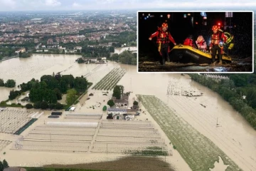 இத்தாலியில் ஏற்பட்டுள்ள பெரும் வெள்ளம்: 3 பேர் உயிரிழப்பு, ஆயிரக்கணக்கானோர் வெளியேற்றம்