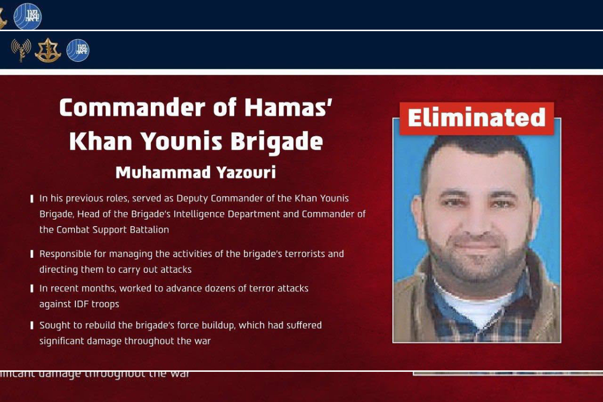 இஸ்ரேலின் தாக்குதலில் பலியான ஹமாஸின் முக்கிய தளபதி | Hamas Commander Killed In Khan Younis இஸ்ரேலின் தாக்குதலில் பலியான ஹமாஸின் முக்கிய தளபதி | Hamas Commander Killed In Khan Younis