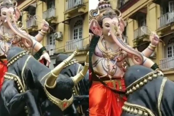 மிக பிரம்மாண்டமாக அசைந்து வந்த தொப்பை விநாயகர்! மெய்சிலிர்க்க வைத்த காட்சி