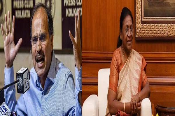 ஜனாதிபதி பற்றி சர்ச்சை பேச்சு-  மன்னிப்பு கேட்க முடியாது : காங். எம்.பி. ஆதிர் ரஞ்சன் சௌத்ரி | Controversial President No Congress Mp Answer