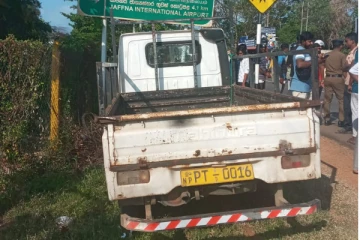 யாழில் வாகன விபத்தில் இளைஞர் பலி (photo)