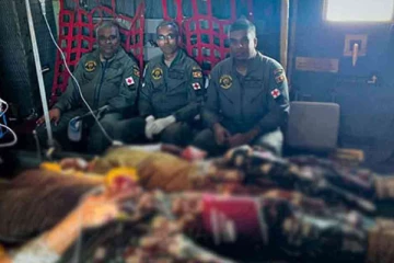 ஆபிரிக்கக் குடியரசில் இரண்டு அதிகாரிகளை மீட்ட இலங்கை விமானப்படை!