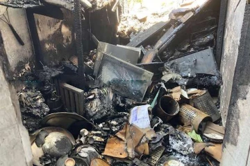 களஞ்சிய அறையில் ஏற்பட்ட தீ