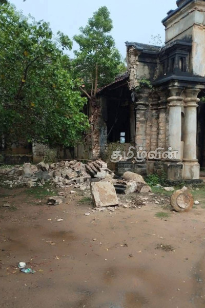 இடிந்து விழுந்த யாழின் வரலாற்றுச் சின்னம் | King Sangiliyan S Minister S Residence Collapsed