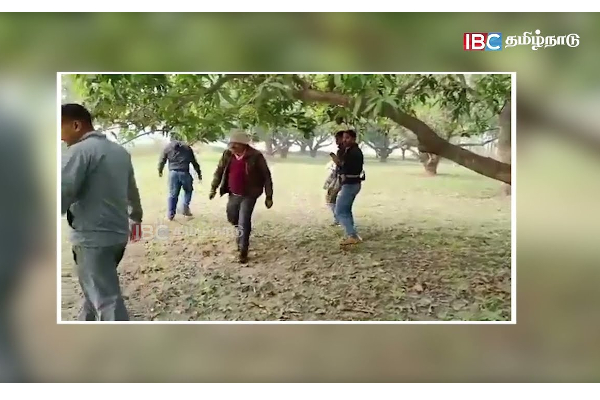 சிறுவர்களை விரட்ட துப்பாக்கி சூடு.. அமைச்சரின் மகனை அடித்து உதைத்த மக்கள் - தமிழ்நாடு