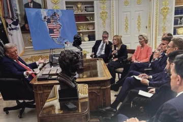 கனடா, கிரீன்லாந்தை குறிவைத்து சமூக வலைதளங்களில் டிரம்ப் கிண்டல்