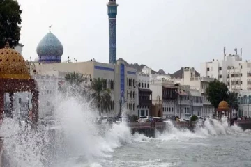 ஓமன் நாட்டை தாக்கிய 'ஷஹீன்' சூறாவளி