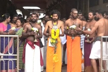 வருடாந்தம் நடாத்தப்படும் ஆன்மீக பாத யாத்திரை யாழில் ஆரம்பம்