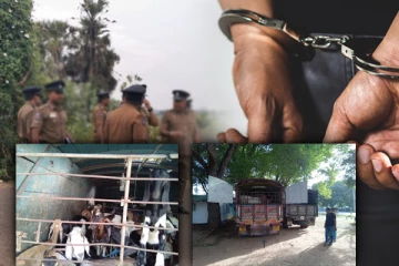 கிளிநொச்சியில் கால்நடைகளை வாகனத்தில் கடத்திய நபர்கள் கைது