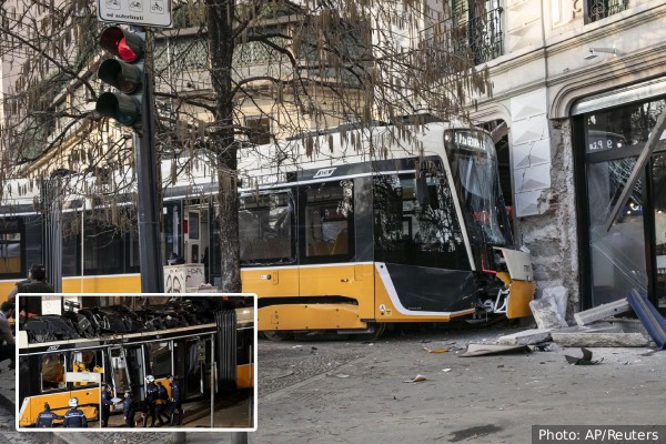 இத்தாலியில் தடம் புரண்ட டிராம் வண்டி: மிலான் மேயர் முன்வைத்த குற்றச்சாட்டு | Milan Tram Derailment 2 Dead 49 Injured