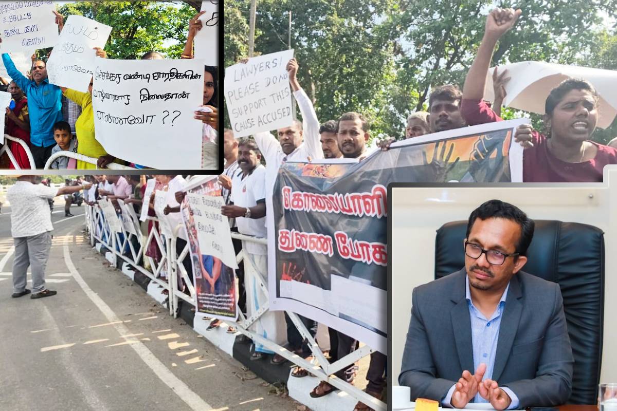 சட்டத்தரணிகள் முன்னிலையாக வேண்டாம்! மட்டக்களப்பில் கொல்லப்பட்ட பெண்ணுக்காக ஆர்ப்பாட்டம் | Batticaloa People Protest