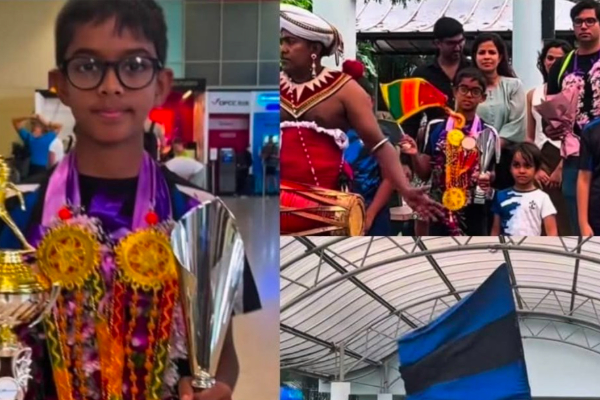 சர்வதேச‍ே அரங்கில் இலங்கையை பெருமைப்படுத்திய 10 வயதான மாணவன்! | Taavi Samaraweera World No1 11 Boys Table Tennis