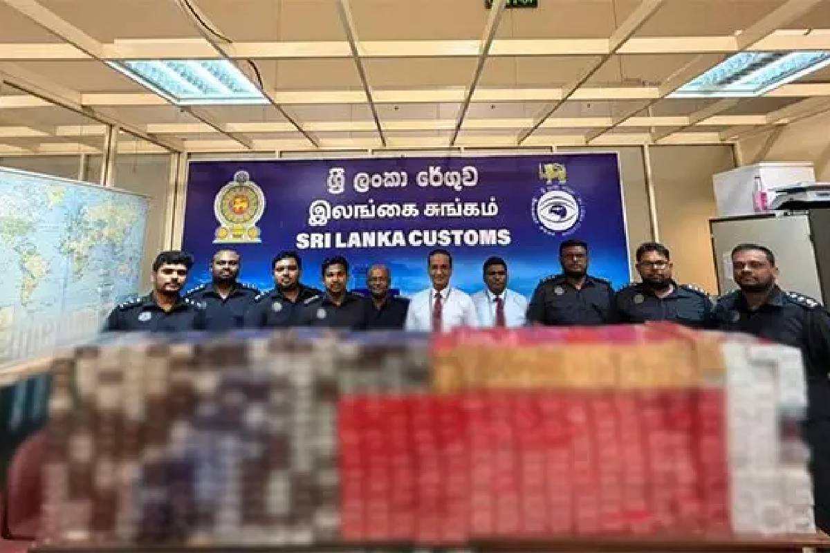சட்டவிரோத சிகரெட்டுகளுடன் கட்டுநாயக்கவில் சிக்கிய சீன நாட்டவர் | Chinese National Arrested With Cigarettes At Bia சட்டவிரோத சிகரெட்டுகளுடன் கட்டுநாயக்கவில் சிக்கிய சீன நாட்டவர் | Chinese National Arrested With Cigarettes At Bia