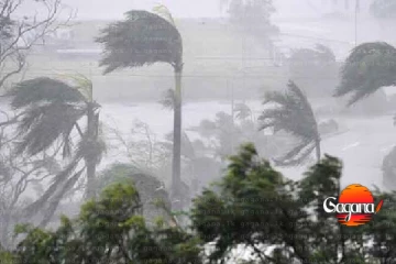 දැඩි සුළං හේතුවෙන් කුරුණෑගල නිවාස 100ක් විනාශයි