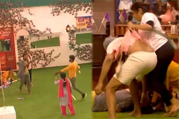 இவ்வளவு கேவலமாகவா விளையாடுவீங்க? பிரியங்கா செய்த காரியம்... தாமரையை அடிக்க சென்ற அபிநய்